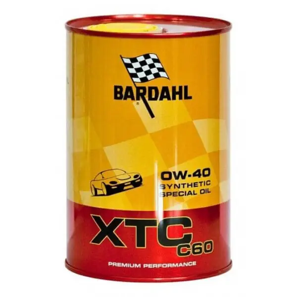 Олива BARDAHL (metal) XVS C60 0W40 AUTO 1л (12) 204312312A