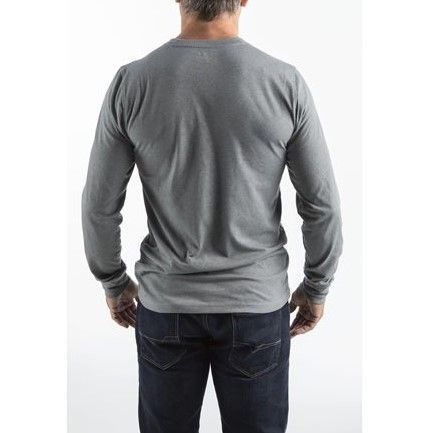Футболка MILWAUKEE, HTLSGR-XL легка з довгим рукавом, сіра, (розмір XL)