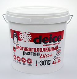 Антигололедный реагент Deice Ultra - 4,5 кг