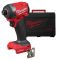 Шуруповерт ударний акумуляторний безщітковий 1/4" HEX MILWAUKEE, M18 ONEID3-0X, 226Нм (каркас, кліпса для ременя, тримач для біт