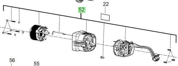 Блок електронного керування для M18FLAG230XPDB MILWAUKEE