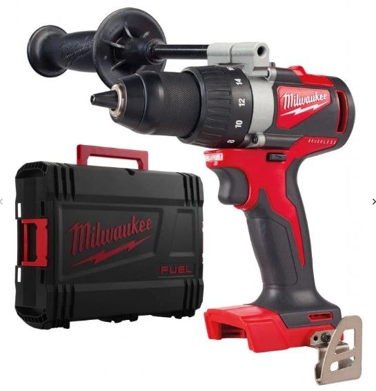 Дриль-шурупокрут акумуляторний MILWAUKEE, M18 BLDD2-0X, 82Нм (HDкейс)