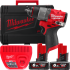 Дриль-шурупокрут акумуляторний безщітковий MILWAUKEE, M12 FDD2-602X (зарядний пристрій С12 С, 2 акумулятори М12 В6 6Аг, кліпса д