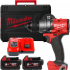 Акумуляторний дриль-шуруповерт, крут. мом. 158 Нм, M18 FDD3-502X MILWAUKEE 4933479863 (+2 акумулятори, зарядний пристрій, HD кей