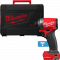 Шуруповерт ударний акумуляторний безщітковий 1/4" HEX MILWAUKEE, M18 ONEID3-0X, 226Нм (каркас, кліпса для ременя, тримач для біт