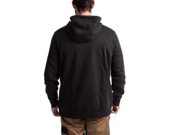 Толстовка WHMW MILWAUKEE, з капюшоном, чорна, розмір L