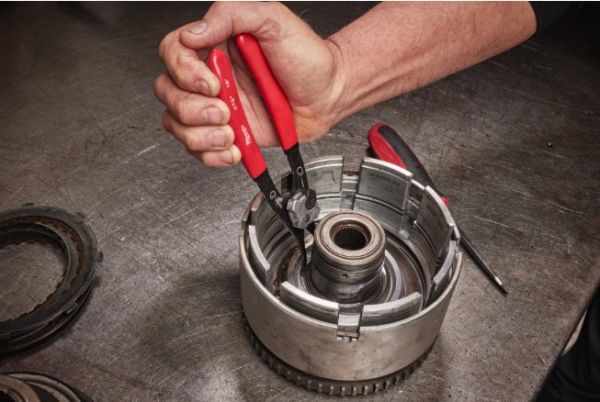 Знімач стопорних кілець прямий MILWAUKEE, 1,2мм, (стискання/розжим)