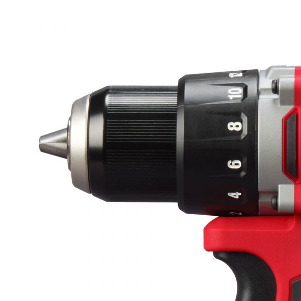 Дриль-шуруповерт акумуляторний безщітковий MILWAUKEE, M18 BLDDRC-0X, 60,5Нм (каркас, кліпса для ременя, HDкейс)