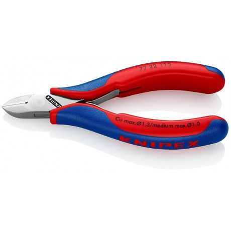 Кусачки бокові для електроніки KNIPEX 77 22 115 Кусачки бокові для електроніки KNIPEX 77 22 115