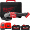 Шліфмашина кутова акумуляторна MILWAUKEE, M18 FHSAG125XB-552X, діаметр 125 мм (+ заряд.пристрій, 2 а