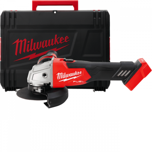 Шліфмашина кутова акумуляторна MILWAUKEE, M18 FSAG125X-0X, діаметр 125мм (HDкейс)