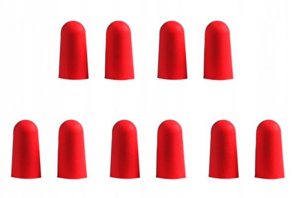 Беруші одноразові пінні червоні MILWAUKEE, (10 пар)