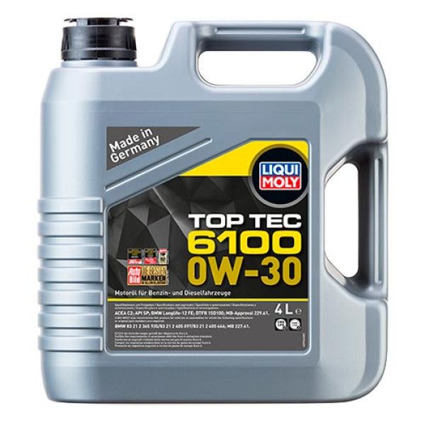Синтетична моторна олива - Top Tec 6100 0W-30 4л.