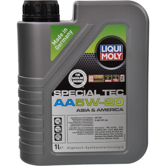 Синтетична моторна олива - SPECIAL TEC AA 5W-20 1л.