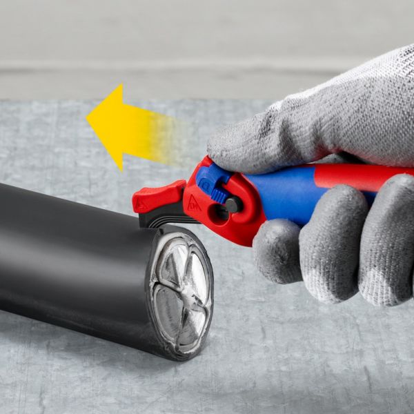 Ніж з п'яткою двофункційний KNIPEX 16 50 145 SB