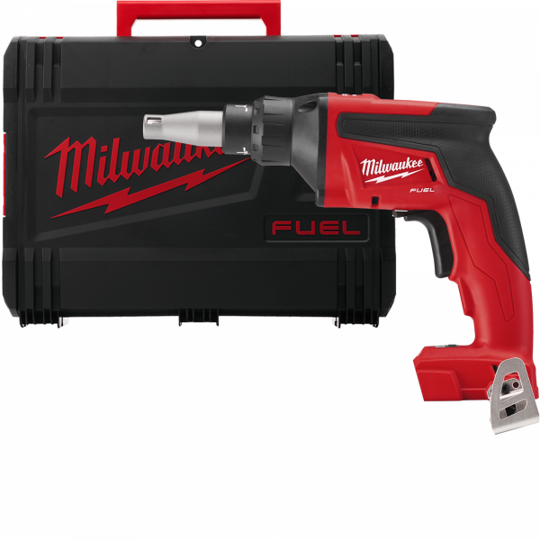 Шуруповерт для гіпсокартону акумуляторний безщітковий MILWAUKEE, M18 FSG-0X (каркас, кліпса для ременя, HD кейс)