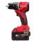 Дриль-шуруповерт акумуляторний безщітковий MILWAUKEE M18 BLDDRC-402C, 60,5Нм (зарядний пристрій М12-18 С, 2 акумулятори М18 В4 4