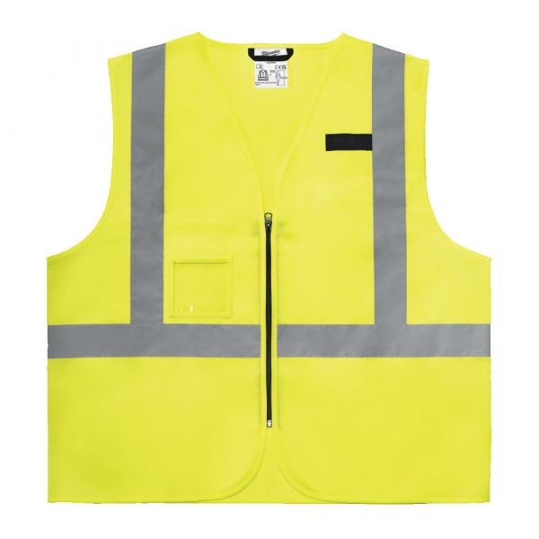 Жилет сигнальний Hi-Viz MILWAUKEE, жовтий (4XL/5XL)