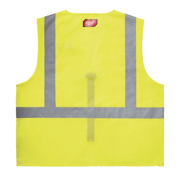 Жилет сигнальний Hi-Viz MILWAUKEE, жовтий (4XL/5XL)