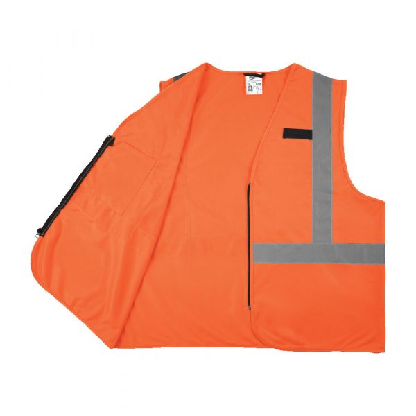 Жилет сигнальний Hi-Viz MILWAUKEE, помаранчевий (4XL/5XL)