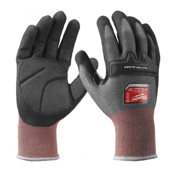 Рукавиці антивібраційні AVS MILWAUKEE, з опором порізам 4/D рівня, 11/XXL