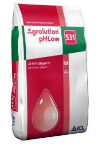 Удобрения Agrolution pHLow 531 22+10+7+ТЕ ICL - 25 кг