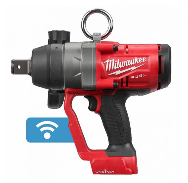 Гайкокрут акумуляторний 1'' MILWAUKEE, M18 ONEFHIWF1-802X, 2400Нм (+зар.пр., 2 акум.Х 8Аг, HDкейс) FORGE™