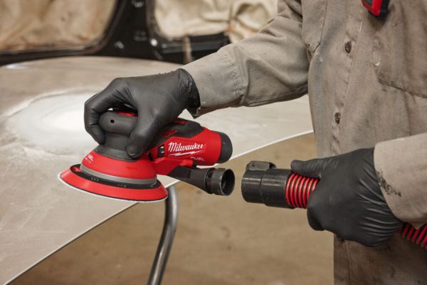 Шліфмашина ексцентрикова акумуляторна MILWAUKEE M12 FROS2.5-502X O150мм (ЗП+2акум.Х5Аг+HD кейс)