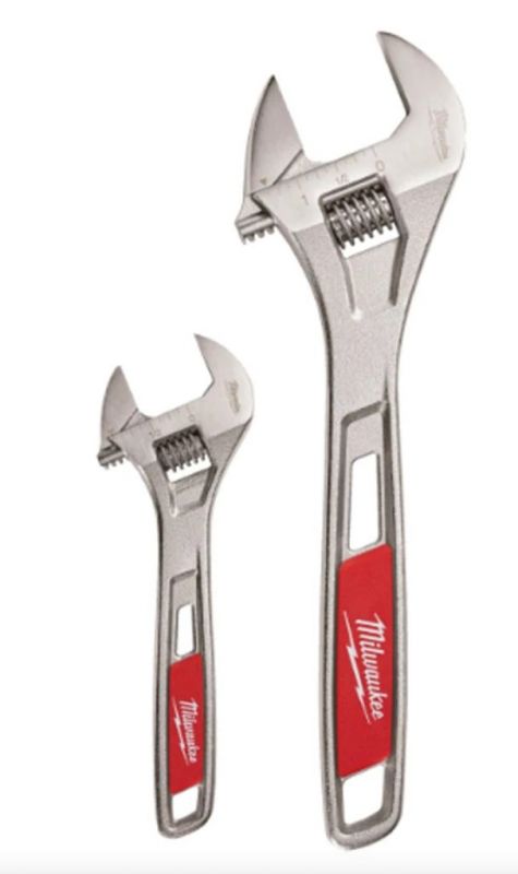 Набір ключів розвідних MILWAUKEE, (150/200мм) (2шт)