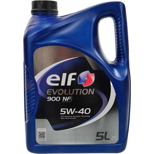 Олива ELF Evolution 900 NF 5W-40, 4л. 213909