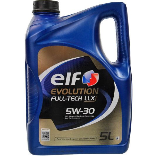 Олива ELF Evolution FULLTECH LLX 5W-30, 5л. 213920