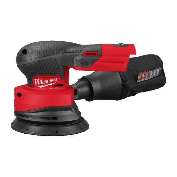 Шліфмашина ексцентрикова акумуляторна безщіткова MILWAUKEE M18 FROS125-0B O125мм (в сумці для інструментів)