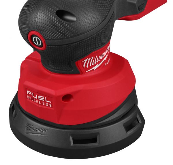 Шліфмашина ексцентрикова акумуляторна безщіткова MILWAUKEE M18 FROS125-0B O125мм (в сумці для інструментів)