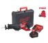 Пила шабельна акумуляторна MILWAUKEE, M18 FSX-801C (+зар.пр., 1 акум.Х 8Аг, кейс) FORGE™+подарунок