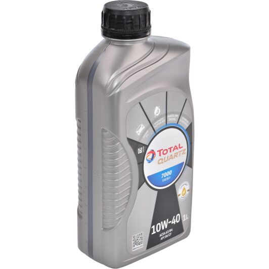 Олива TOTAL QUARTZ 7000 ENERGY 10W-40, 1л. 214112
