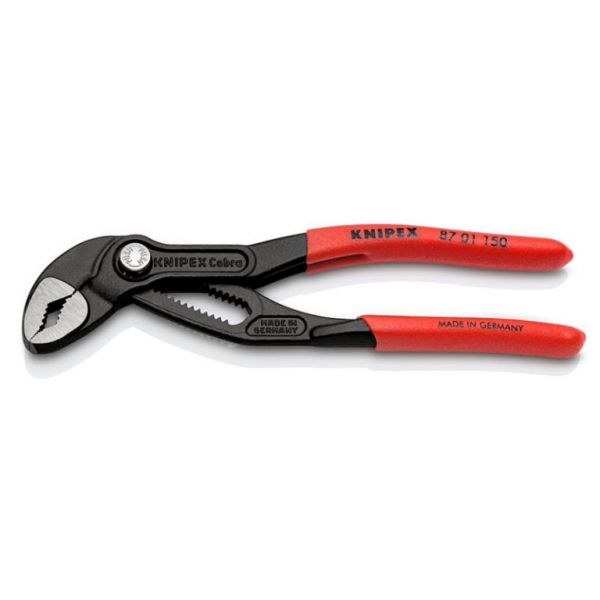 Високотехнологічні сантехнічні кліщі Cobra KNIPEX 87 01 150 SB
