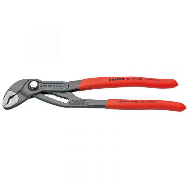 Високотехнологічні сантехнічні кліщі Cobra KNIPEX 87 01 250 SB