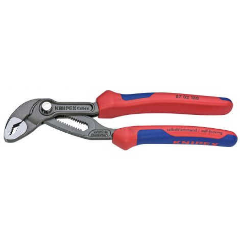 Високотехнологічні сантехнічні кліщі Cobra KNIPEX 87 02 180 SB