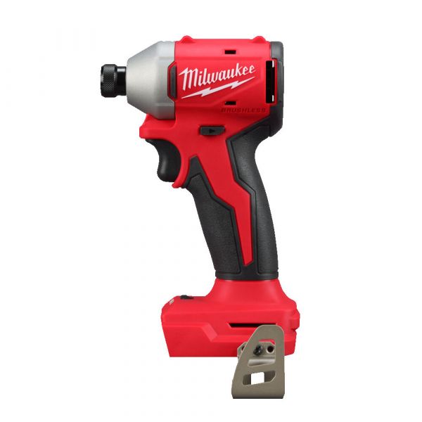 Шуруповерт ударний акумуляторний безщітковий MILWAUKEE (190Нм) M18 BLIDR-0 (каркас)