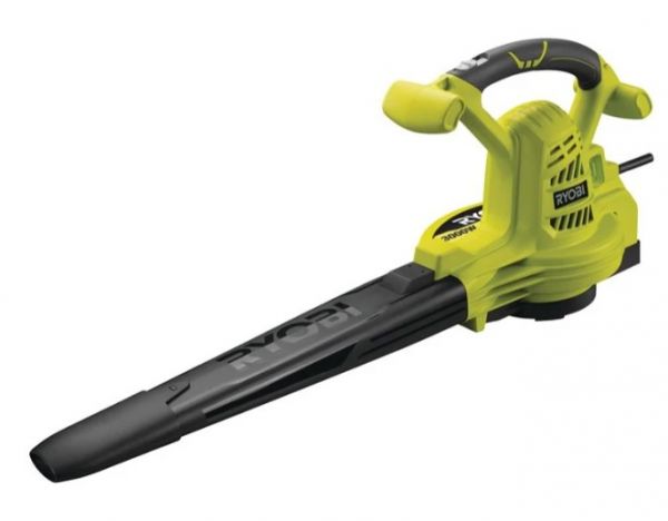 Повітродувка-пилосос садова RYOBI RBV3000CSV, 3000Вт (14 м?/хв) (+ Насадка для високошвидкісного збирання, мішок для листя об'єм