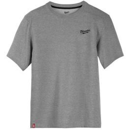 Футболка MILWAUKEE HTSSGR-XXL, легка з коротким рукавом, сіра, (розмір XXL)
