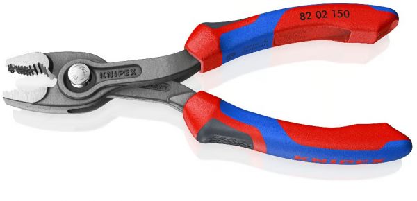 Кліщі універсальні для зірваних болтів TwinGrip KNIPEX 82 02 150, фосфатовані