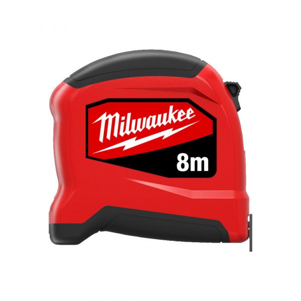Рулетка метрична SLIMLINE MILWAUKEE (Gen 2), 8м, (25мм)