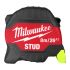 Рулетка магнітна MILWAUKEE, STUD (Gen 3), 8м/26фт (33мм)