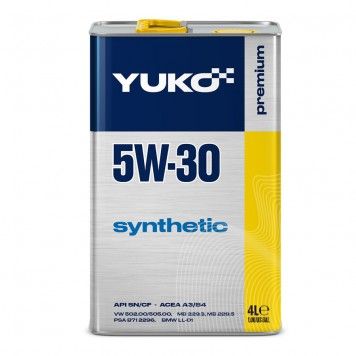 Олива моторна Super Synthetic 5W-30 Yuko - 4 л ж