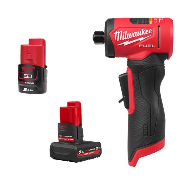 Шліфмашина кутова цангова акумуляторна MILWAUKEE, M12 FDGA2-522B, діаметр цанг 6/8мм (зарядний пристрій С12 С, 1 акумулятор М12