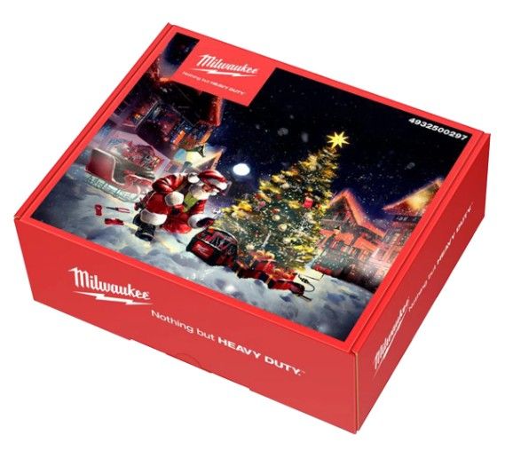 Набір ручного інструменту MILWAUKEE Christmas Promo 2025 (відкривачка TOOLGUARD (4932500164), компактний ніж Fastback (493247135