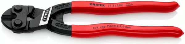 Болторіз компактний, діаметр 6,0мм CoBolt KNIPEX 71 31 200 R ''Robust'', фосфатований