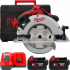 Циркулярна пила M18 BLCS66-502X MILWAUKEE (Акум. M18 B5 5.0 Ач, заряд.пристрій Milwaukee M12-18 FC, пиляльний диск, паралельний