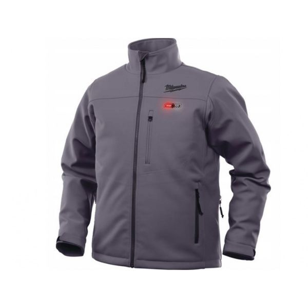 Куртка з підігрівом MILWAUKEE, M12 HJGREY5-0(XXXL), сіра (розмір XXXL)